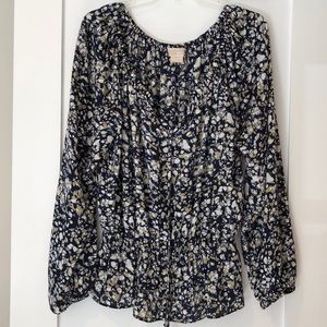 Michael Kors cinched waist blouse